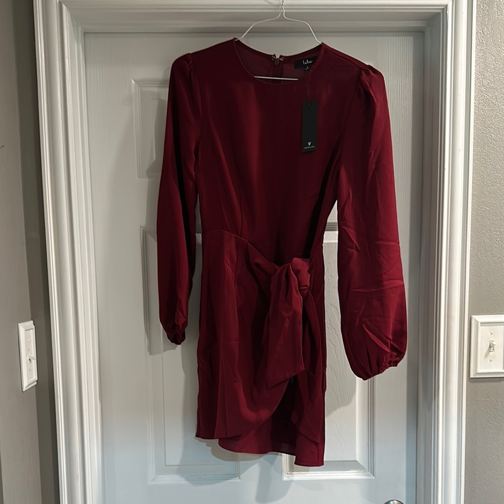 Elegant Women's Red Dress NWT
